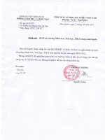 Kiểm tra phong trào thi đua