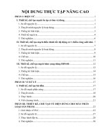 Báo cáo thực tập công nhân 2 ngành điện tử viễn thông