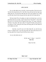 Ứng dụng máy toàn đạc điện tử thành  lập bản đồ địa chính xã Biển Động - Lục Ngạn - Bắc Giang