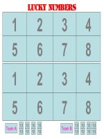 Tro choi LUCKY NUMBER