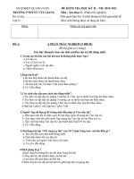 De thi HK II AN 9 - 2011