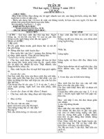 Giao an  buoi  1  Tuan  35  lop  1