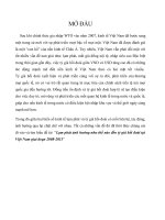Đề tài lạm phát ảnh hưởng như thế nào đến tỷ giá hối đoái tại việt nam giai đoạn 2008   2013