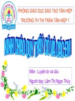 LTVC tuần 23 Từ Ngữ Về Muông Thú