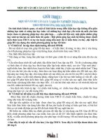 MỘT SỐ VẤN ĐỀ CẦN LƯU Ý KHI ÔN TẬP MÔN TOÁN THCS