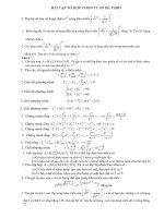 bài tập tổ hợp LTĐH