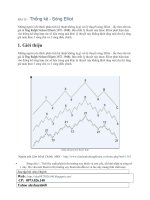 BÀI 15 thống kê   sóng elliot