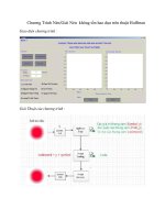 CHƯƠNG TRÌNH nén ẢNH KHÔNG tổn HAO dựa TRÊN THUẬT HUFFMAN FULL