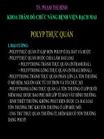 Bài giảng polyp thực quản   TS  phạm thị bình
