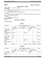 Tuần 28 - Tiết 53. Kiểm tra 1 tiết(bài số 4)