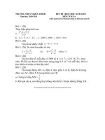 Đề thi HSG toán 6 năm học 2010-2011