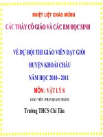 Dẫn nhiệt - Vật lý 8.