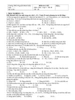 KT hóa 9 - tiết 49