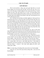 Luận văn tốt nghiệp Hoàn thiện Hệ thống kiểm soát nội bộ trong lĩnh vực xây lắp thiết kế tại Tổng công ty Công trình giao thông 5 - Cicenco 5