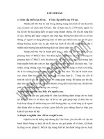 đồ án kỹ thuật cầu đường Lập phương án tổ chức làn đường dành riêng cho xe buýt tại thành phố Hà Nội