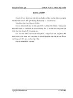 báo cáo thực tập: Thực trạng và biện pháp giải quyết việc làm cho lao động nông nghiệp nông thôn ở VIỆT NAM giai đoạn 20102015