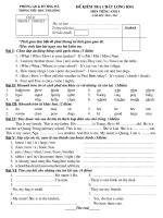 Đề thi HSG lớp 3 năm học 08-09 PGD