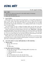 Bài Giảng Bỏng Mắt  Y đa khoa