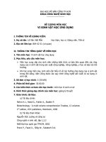 Vi sinh vật học ứng dụng