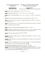 Đề thi tuyển sinh vào lớp 10 tỉnh Lâm Đồng năm 2009 - 2010