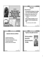 Chuyên đề 3: phân tích hành vi và trau  dồi kinh nghiệm đầu tư chứng khoán