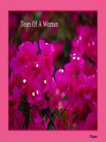 TEARS OF A WOMAN - FOR WOMEN''S DAY : TUESDAY 03/08/2011