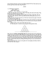 Đề thi HS giỏi lớp 5 TP Trà Vinh 2010-2011