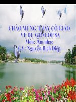 Tiet 27 On tap bai hat Ngoi nha chung cua chung ta