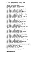 BÀI THƠ HAY VỀ ĐÀN ÔNG