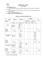 ĐỀ KIỂM TRA VĂN 9 (CÓ MA TRẬN MỚI )