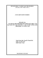 Quan hệ vuông góc trong không gian” – chương 3 – hình học – 11NC