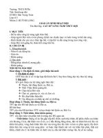 giáo án đội 6 kĩ năng