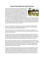 Tang lễ theo phong tục người Việt Nam