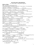 Đề cương ÔN TẬP HK II - HÓA 9 ( chi tiết )