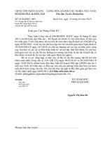 Công văn Số 10/ SGDĐT- MN V/v Cung cấp số liệu trẻ mầm non  thuộc đối tượng được hỗ trợ  chi phí học tập, tiền ăn trưa