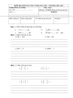 Đê khao st chat lương đầu năm 10-11 lớp 5