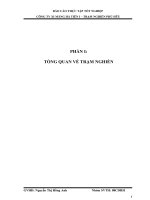 Báo cáo thực tập Công ty xi măng Hà Tiên 1 - trạm nghiền Phú Hữu