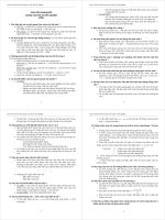 CÂU HỎI THAM KHẢO DÀNH CHO ĐỒ ÁN TỐT NGHIỆP NGHÀNH XÂY DỰNG