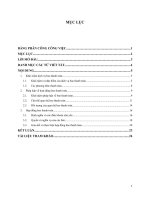 Tiểu luận môn luật ngân hàng Pháp luật về hoạt động bao thanh toán