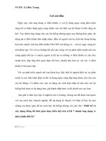 Thiết kế và xây dựng đồng hồ thời gian thực hiển thị trên LED 7 thanh ứng dụng vi điều khiển 89c52