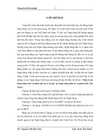 báo cáo tốt nghiệp Một số mô hình phân tích và đánh giá rủi ro tỷ giá tại Ngân hàng đầu tư và phát triển Việt Nam