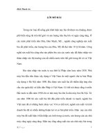 Tính toán thiết kế nhà máy bia trung bình