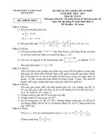 4 de thi vao lop 10 tham khao