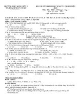 Dành cho học sinh yêu thích môn hoá