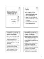 Tổng quan về các loại thiết kế nghiên cứu