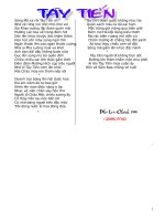 BÀI THƠ TÂY TIẾNQUANG DŨNG