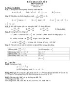 kiem tra  giua ki II toan 8 - 2011