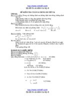 Bo de thi va kiem tra toan 8