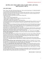 Chuẩn kiến thức LS 12 căn bản