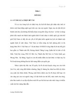 Đánh giá thực trạng và một số giải pháp về việc thu gom và xử lý rác thải của khu du lịch Sa Pa